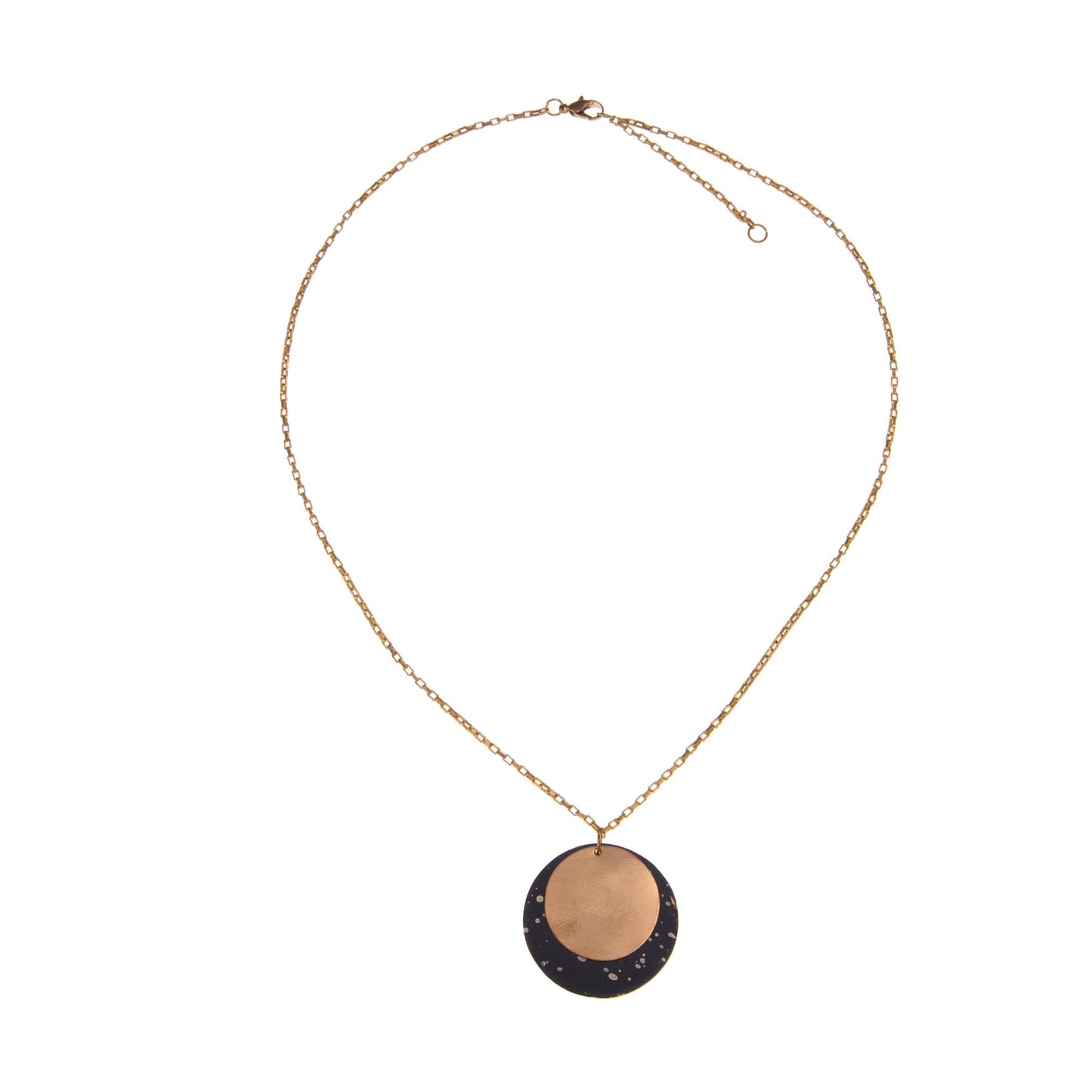 Collana Cosmo ottone