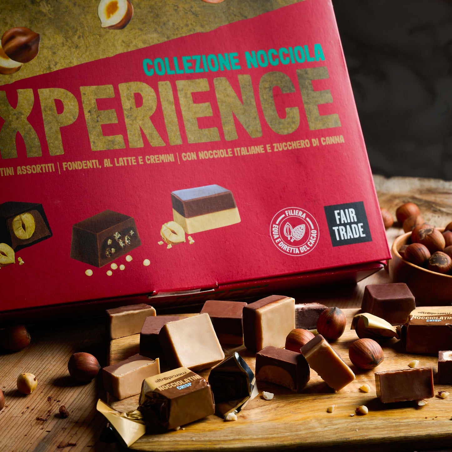 Collezione nocciola Experience cioccolatini assortini | 360 g