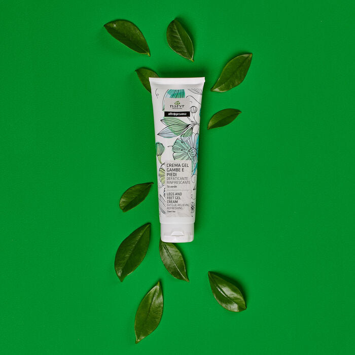 Crema gel gambe e piedi defaticante rinfrescante tè verde - bio | 200ml