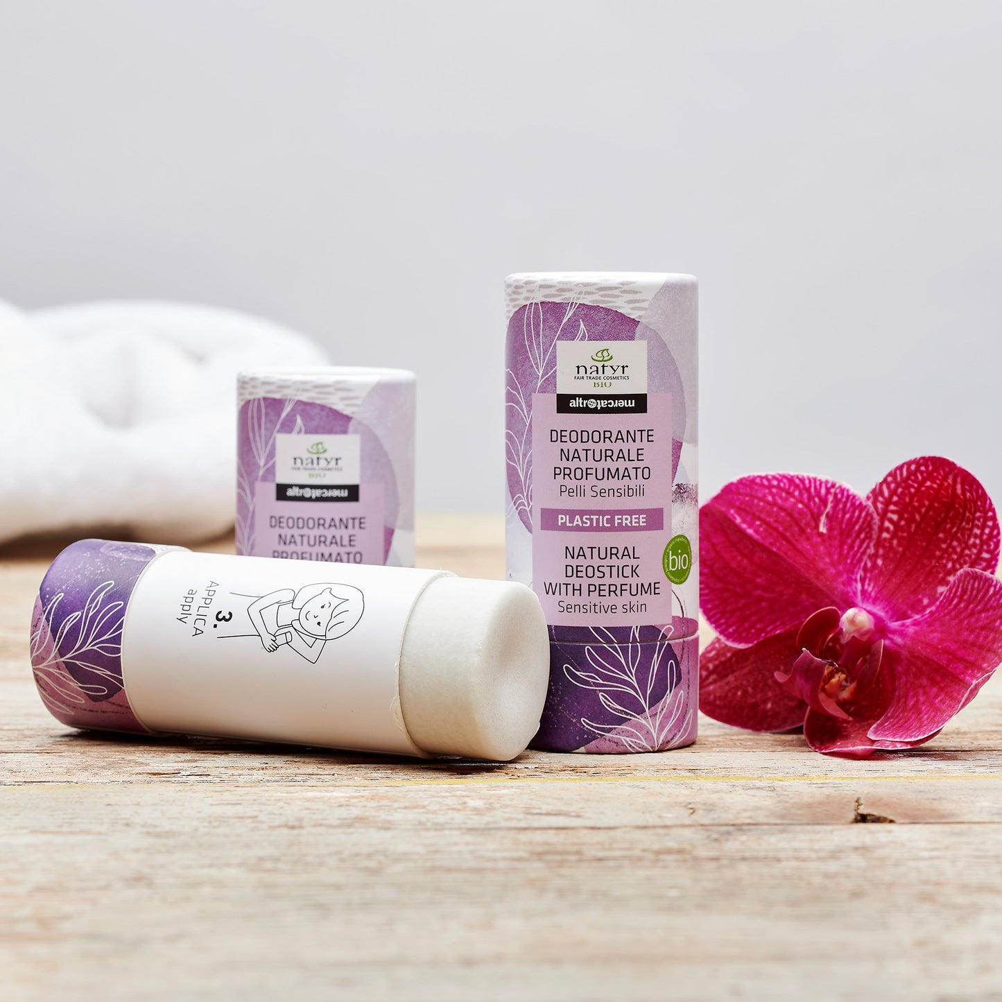 Deodorante naturale profumato pelli sensibili - bio | 55 gr