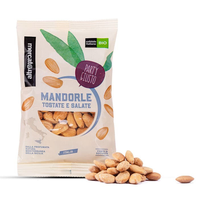 Mandorle tostate e salate - bio | 100 g