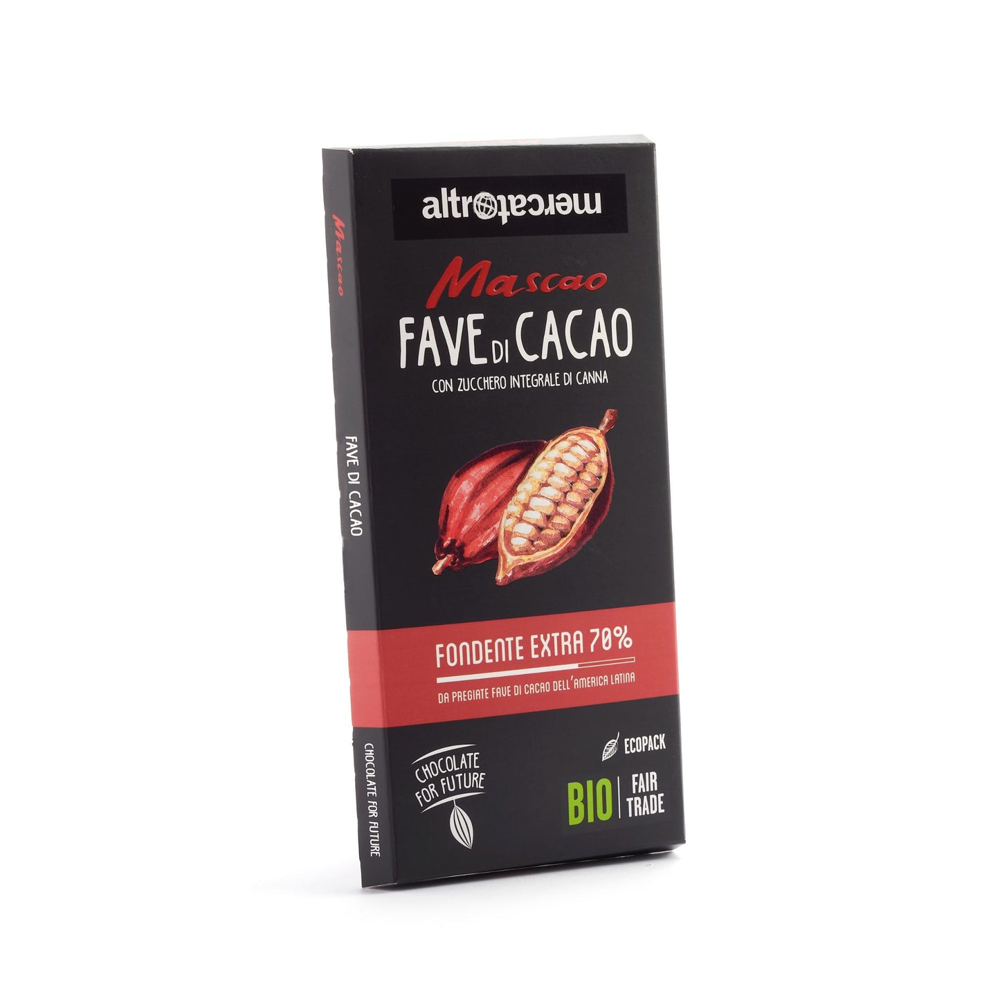 Cioccolato Mascao fondente extra fave di cacao - bio | 100 g
