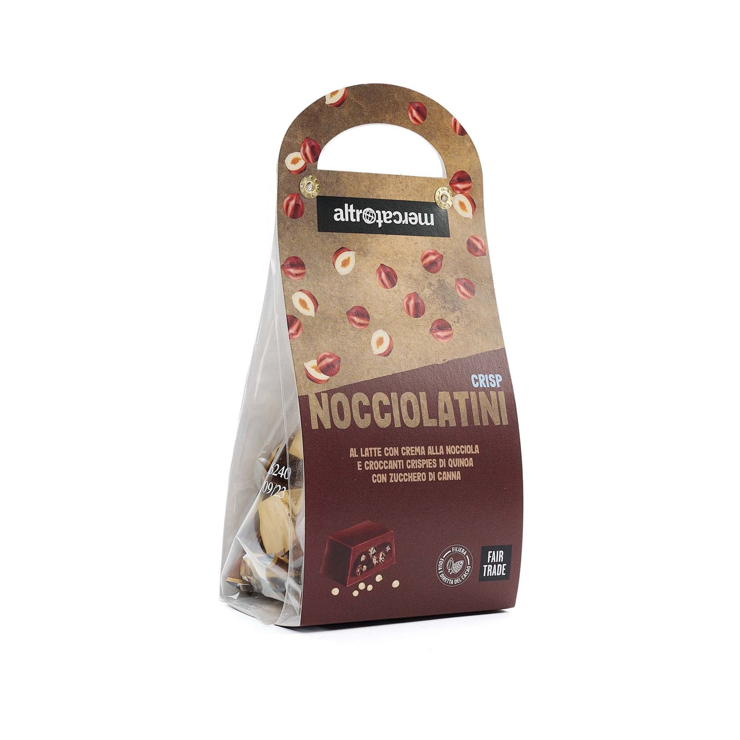 Nocciolatini Crisp cioccolatini ripieni alla nocciola | 120 g