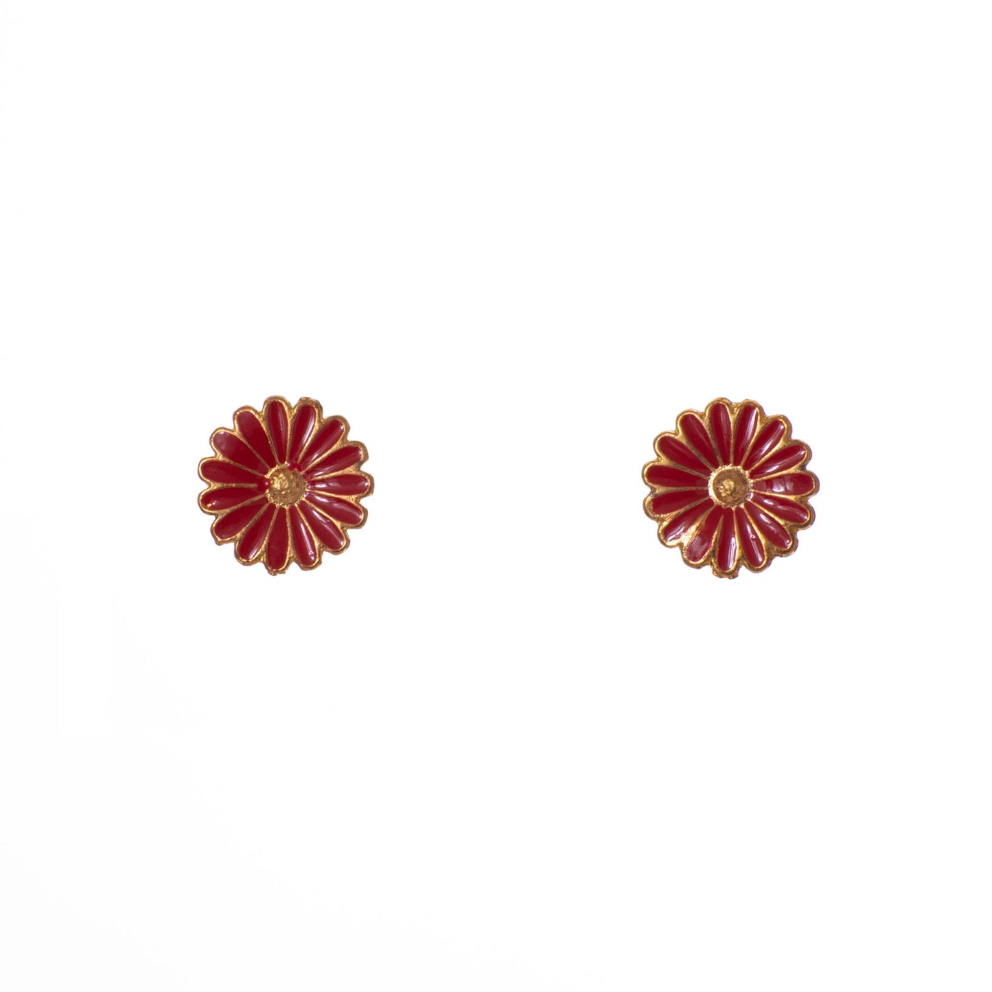 Orecchini Daisy ottone
