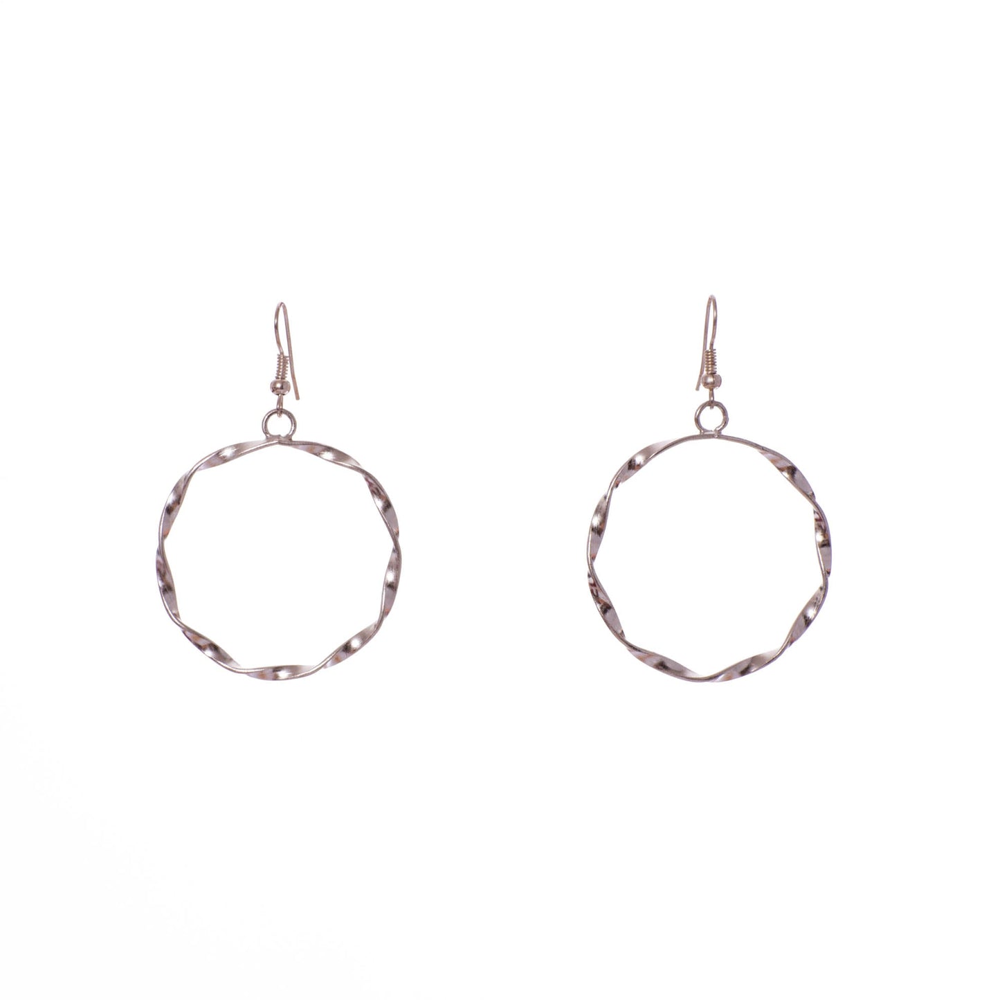 Orecchini Onda ottone