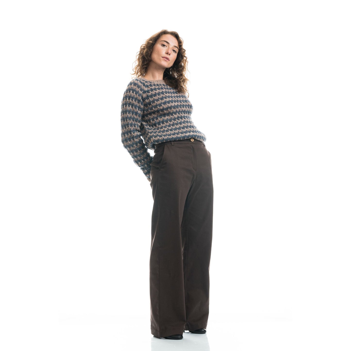 Pantaloni Valeriana cotone