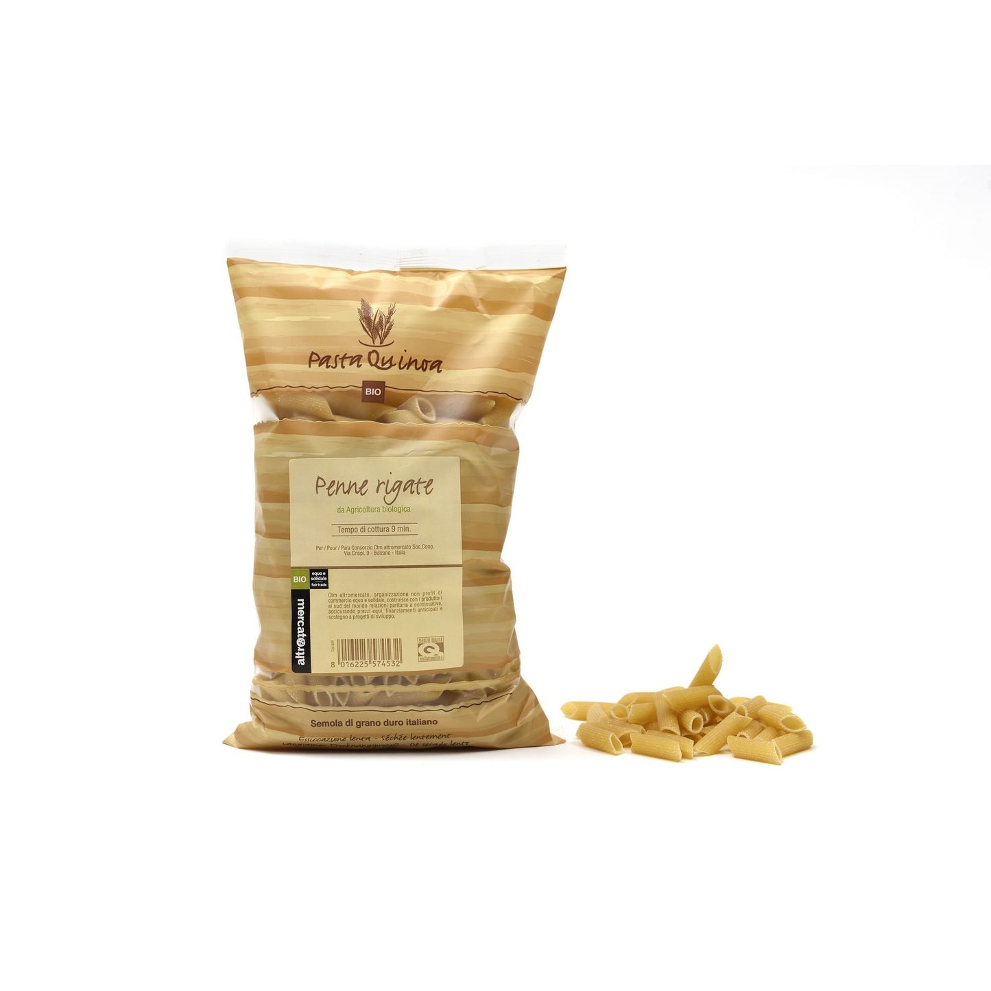 Penne rigate di quinoa e grano duro - bio | 500 g