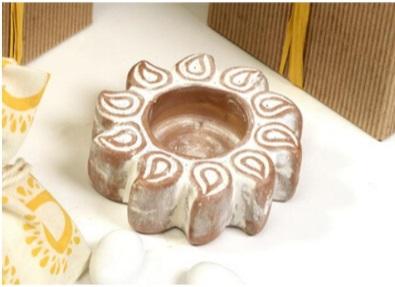 Portalumino Sole terracotta