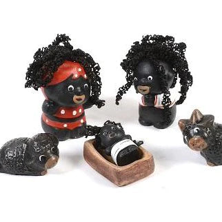 Presepe Afroperuviano terracotta