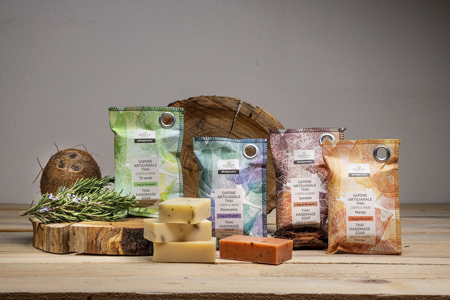Sapone artigianale Thai Rosmarino | 100 g