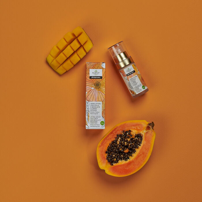 Siero lifting viso collo dècolletè Mango e papaya- bio | 30 ml