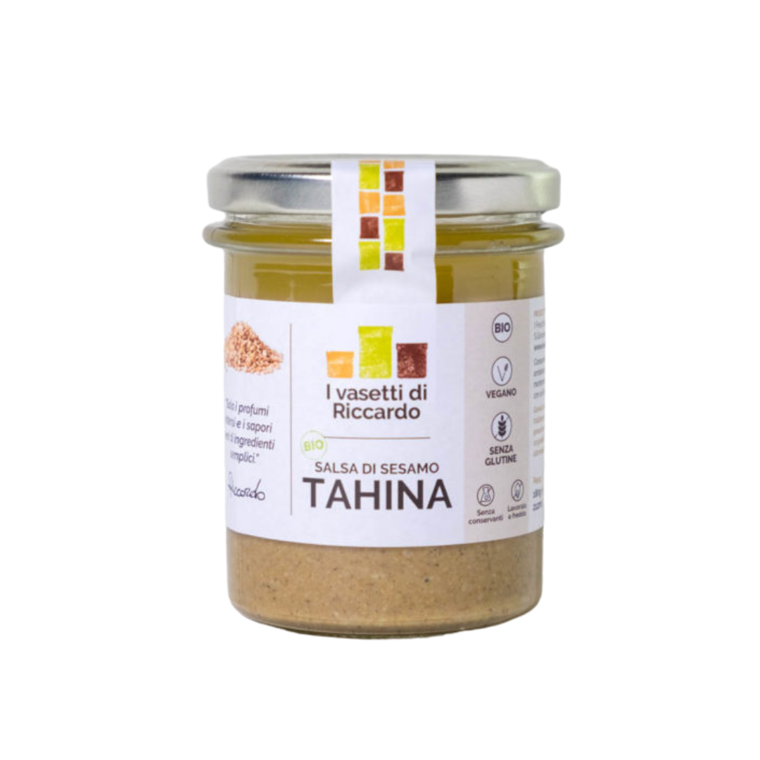 Salsa di sesamo tahina - bio  180 g – Altromercato Nonsolonoi
