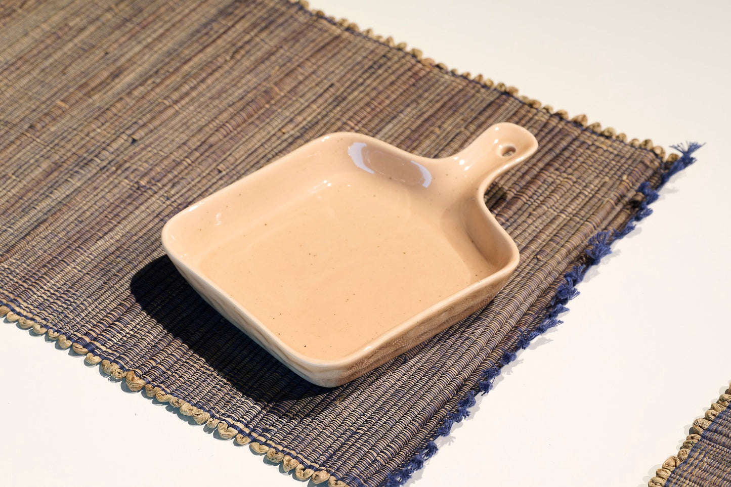 Teglia quadrata Sabbia papaya