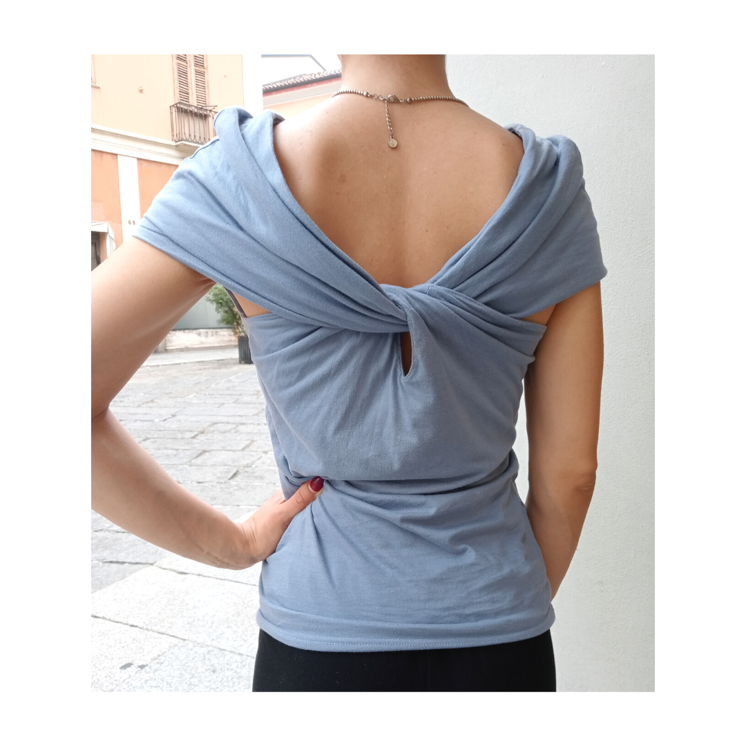 Top Incrocio cotone tg. S
