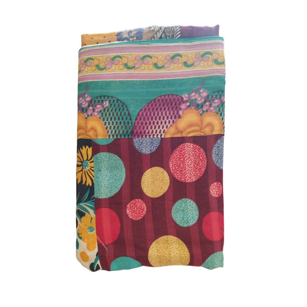 Tovaglia sari riciclato cotone