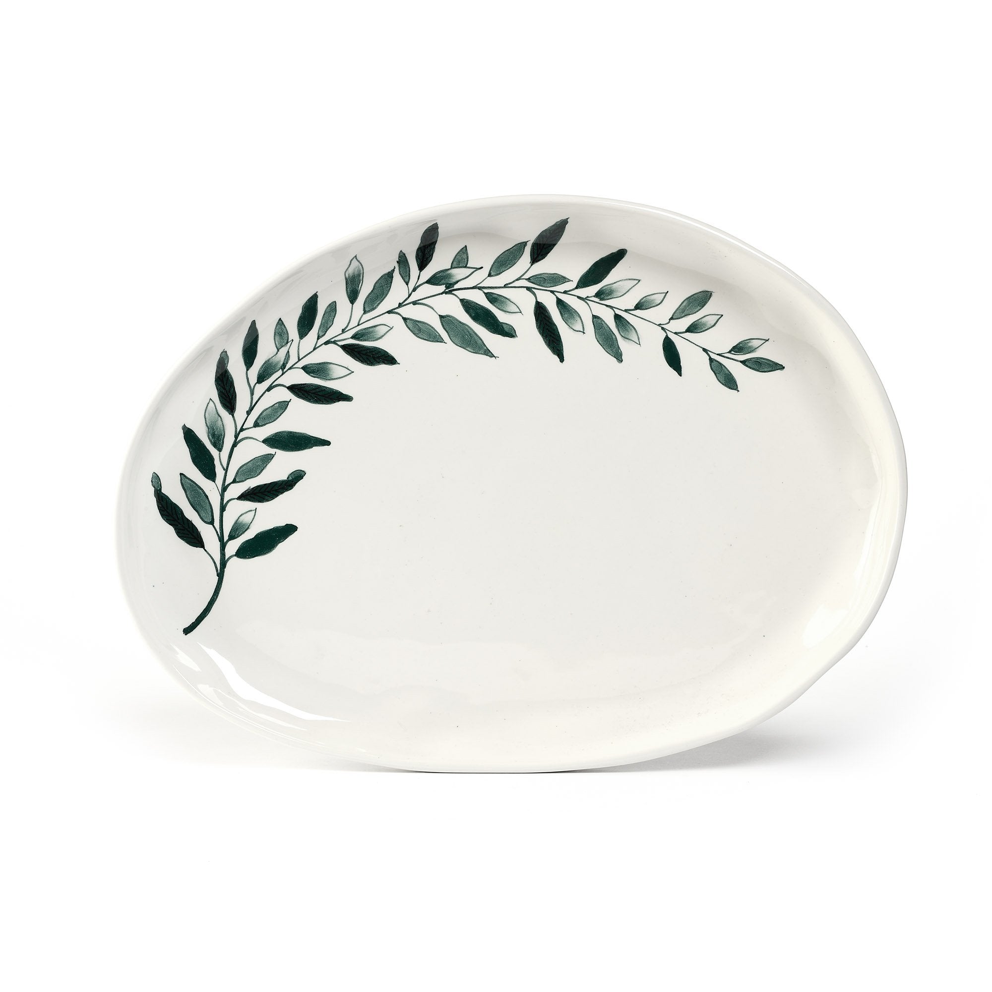 Piatto da portata/vassoio Ulivo ceramica – Altromercato Nonsolonoi