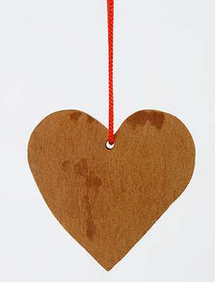 Kit 3 cuore profumato legno di cannella