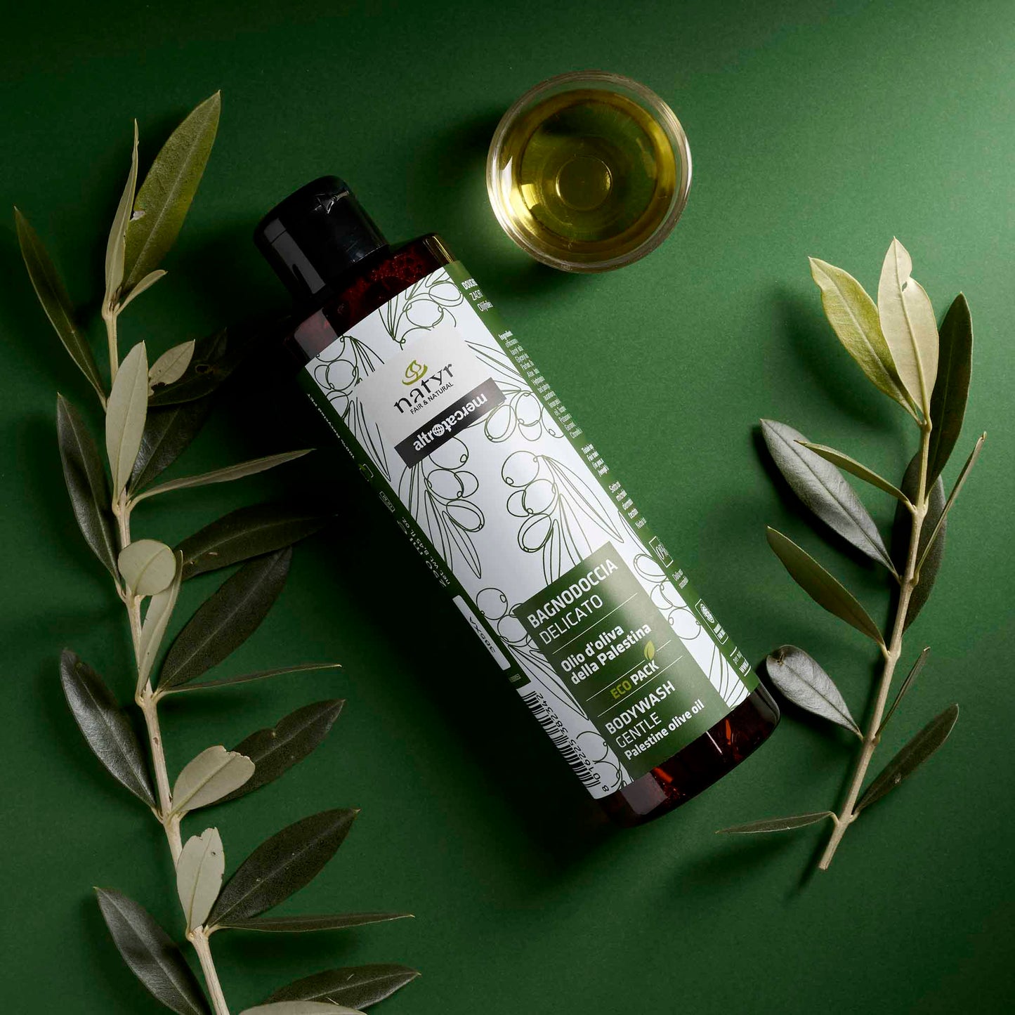 Bagnodoccia delicato Olio d’oliva della Palestina | 250 ml