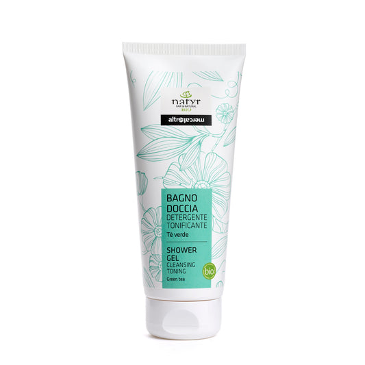 Bagnodoccia detergente tonificante tè verde - bio | 200 ml