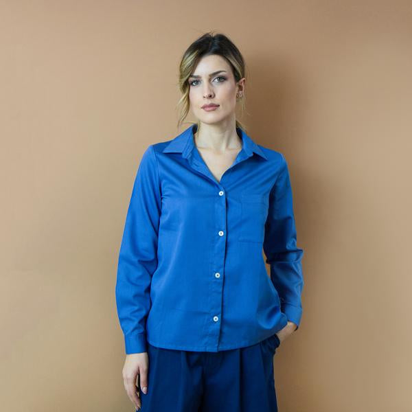 Camicia Lavanda cotone