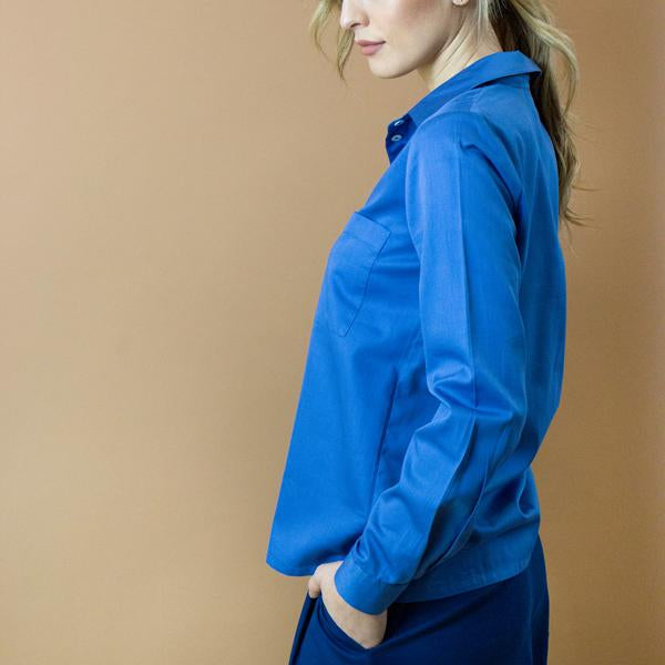 Camicia Lavanda cotone