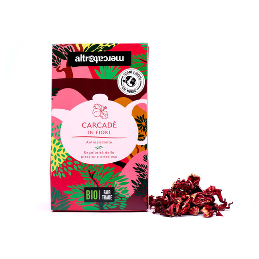 Carcadè sfuso in fiori - bio | 50 g