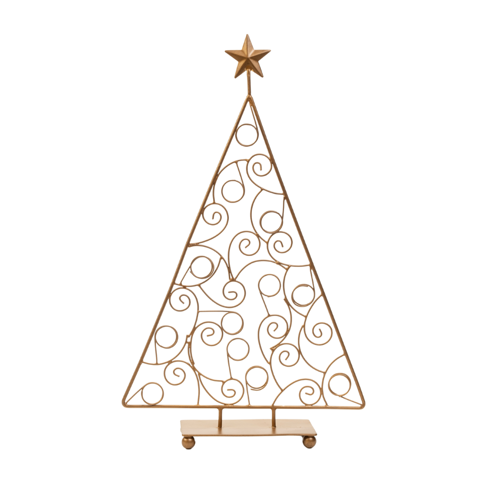 Albero da tavolo Riccioli metallo
