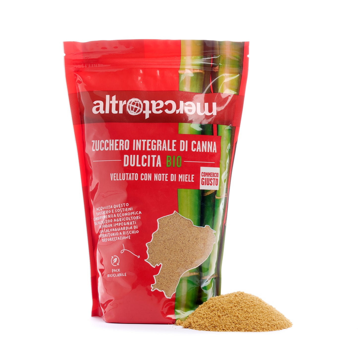 Zucchero di canna integrale Dulcita - bio | 1 kg