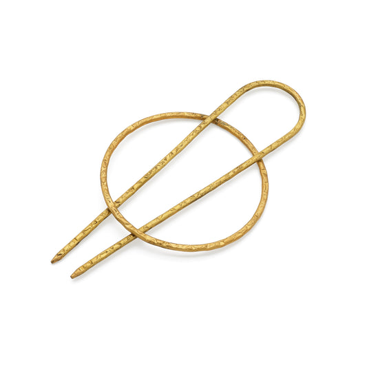 Fermacapelli Cruna ottone