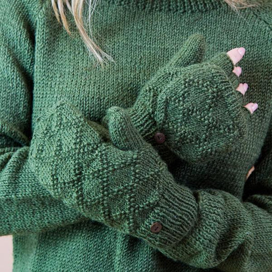 Guanti Rubina lana interno felpato