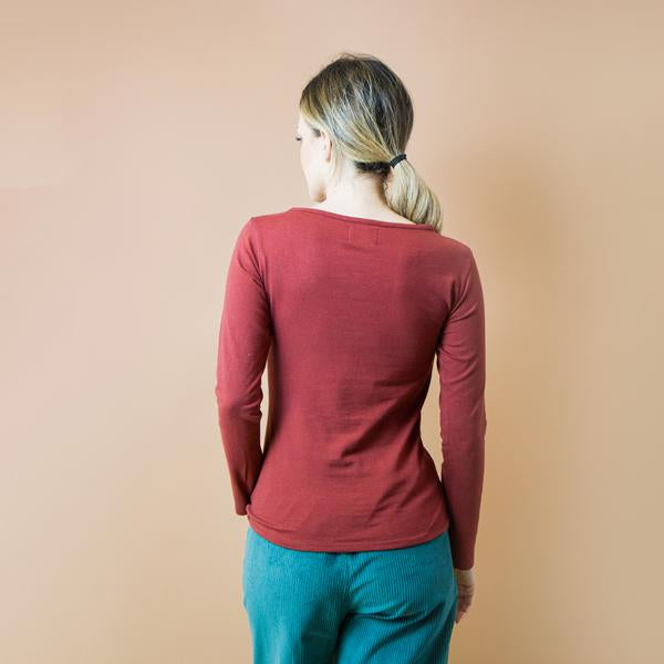 Maglia Bateau cotone