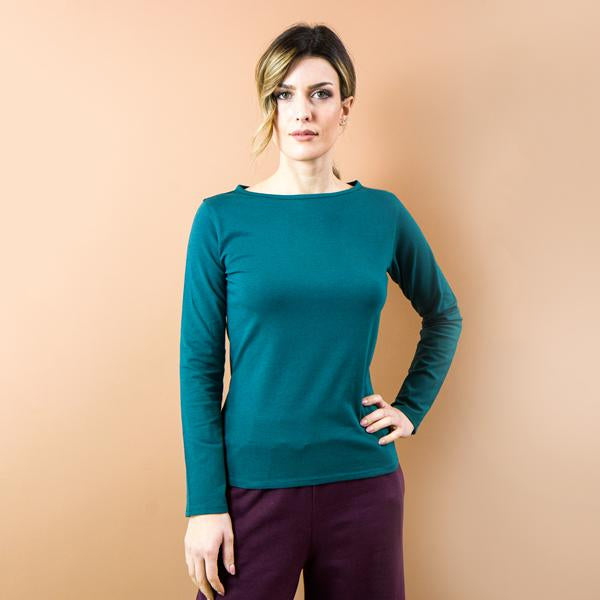 Maglia Bateau cotone