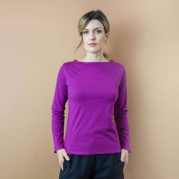 Maglia Bateau cotone