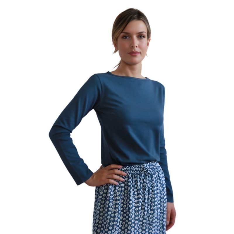 Maglia Bateau cotone