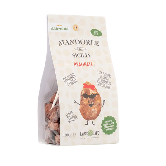 Mandorle di Sicilia pralinate - bio | 100 g