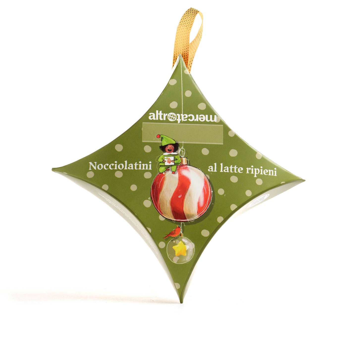 Nocciolatini crisp in stella appendibile | 60 g