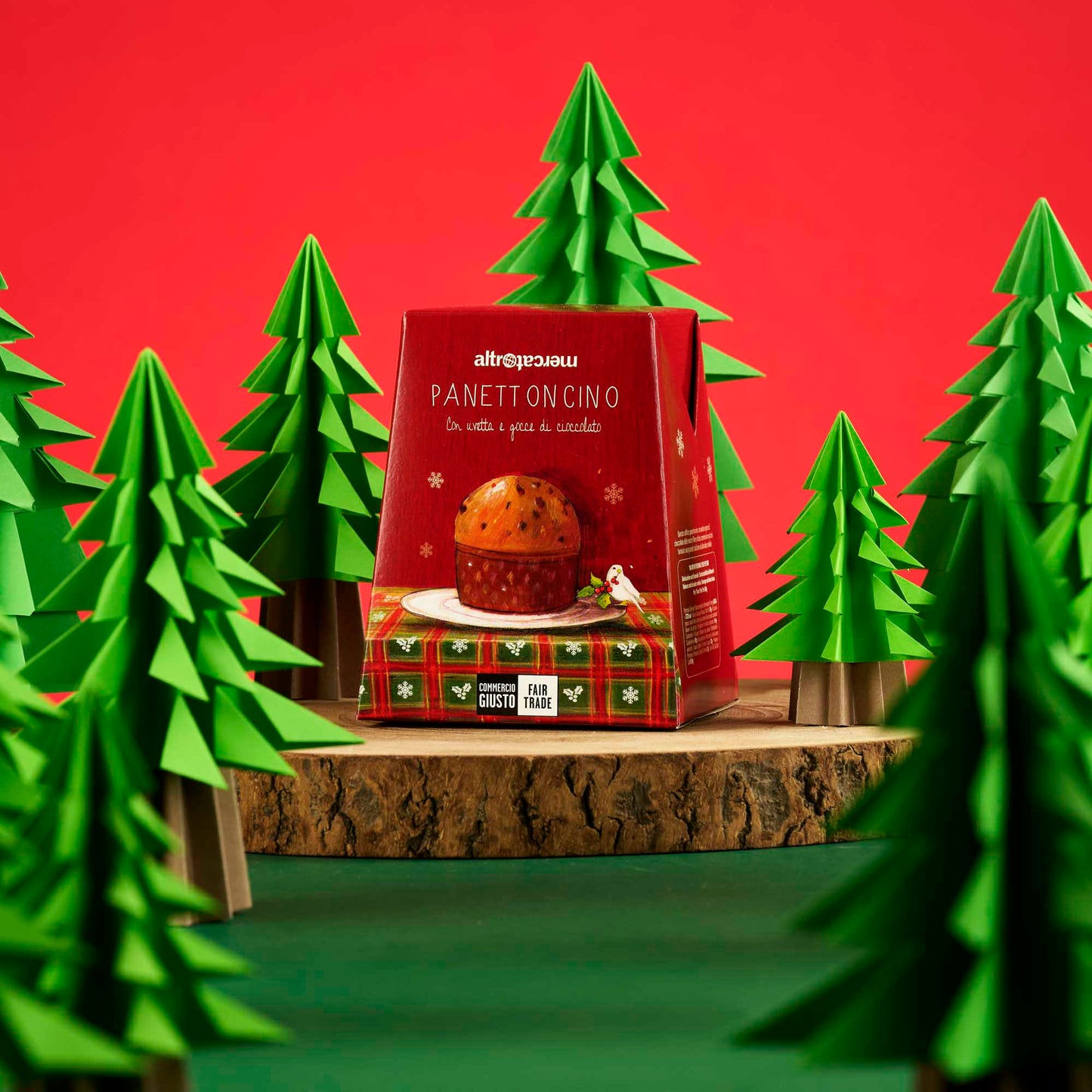 Panettoncino con uvetta e gocce di cioccolato | 100 gr