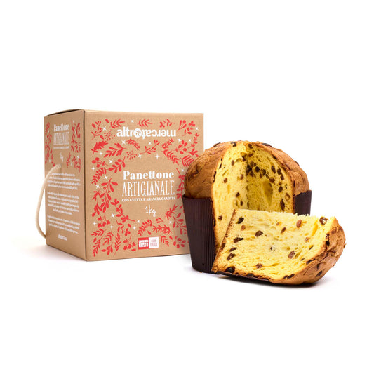 Panettone artigianale gourmet Altromercato | 1 kg