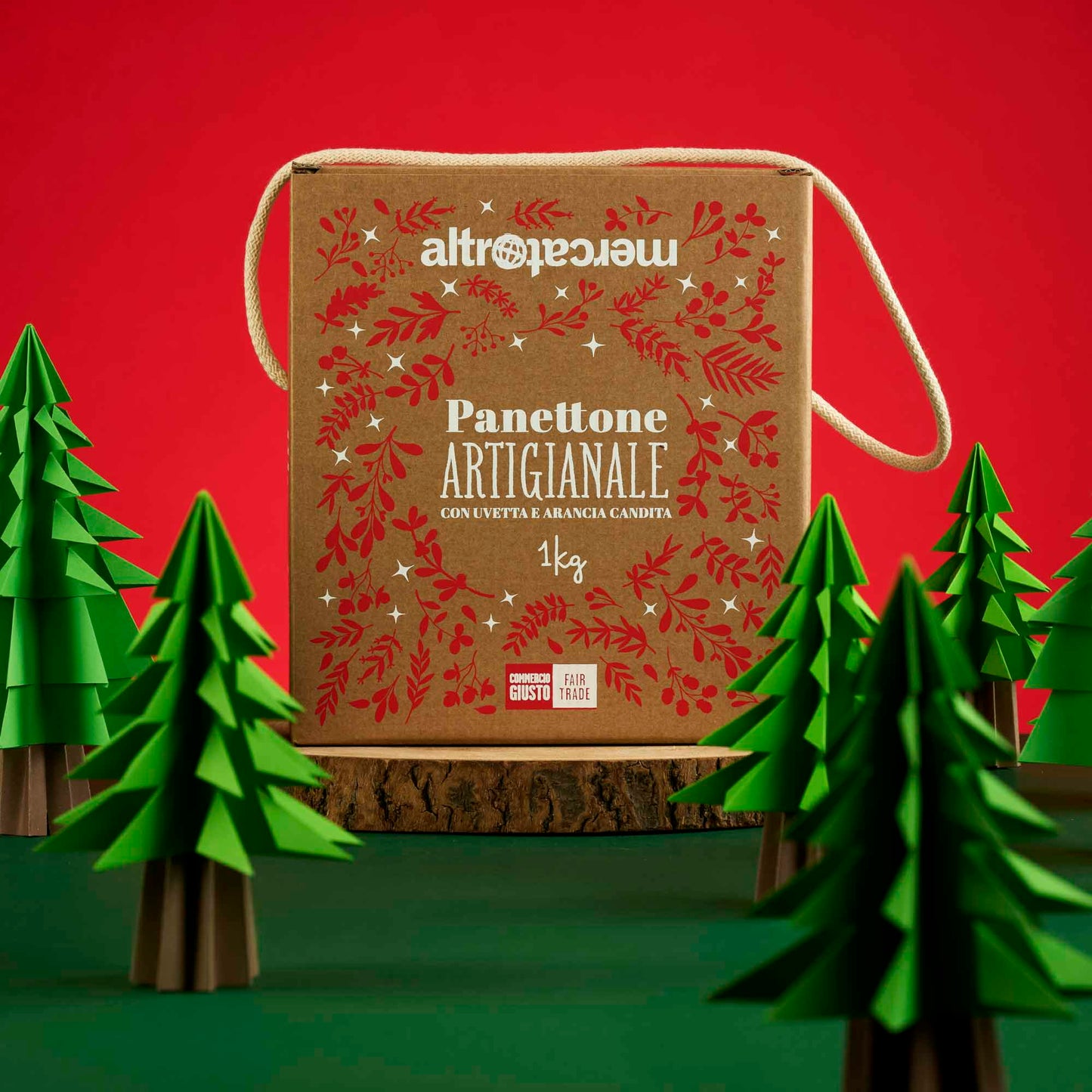Panettone artigianale gourmet Altromercato | 1 kg