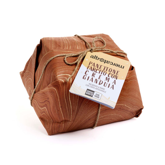 Panettone farcito al gianduja | 750 gr