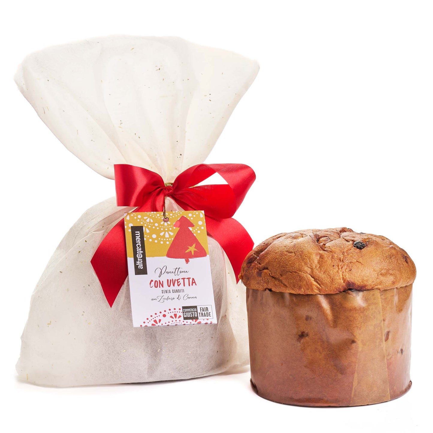 Panettone con uvetta senza canditi | 700 gr