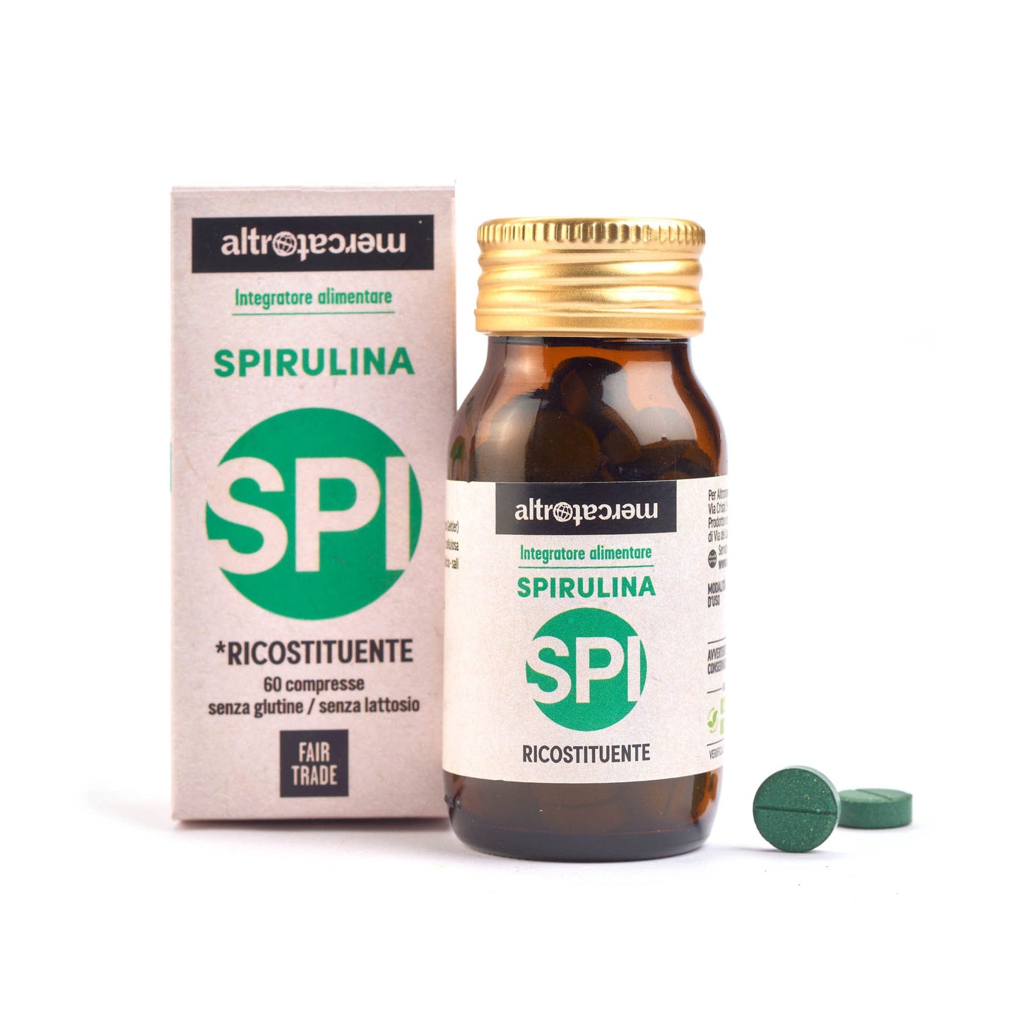 Compresse spirulina | 60 cps - 42 g