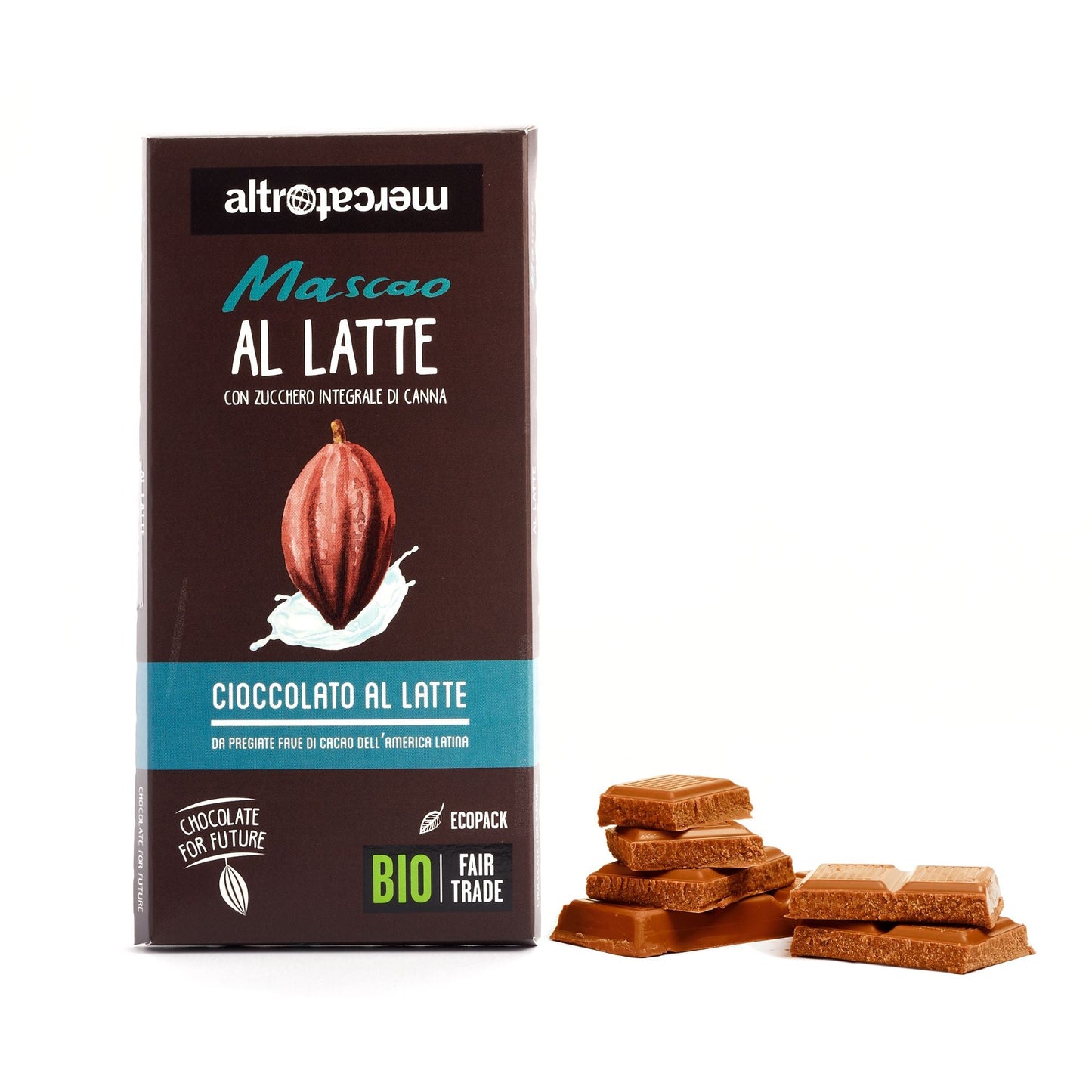 Cioccolato Mascao al latte - bio | 100 g