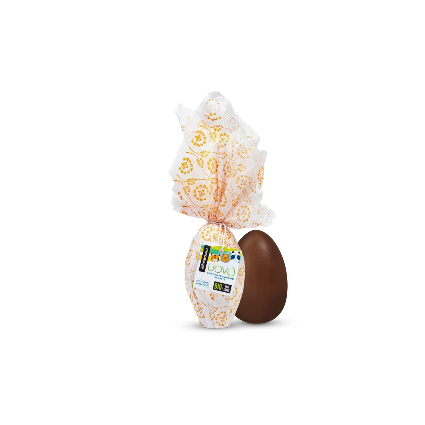Uovo di cioccolato al latte - bio | 200 g