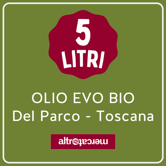 Olio evo Del Parco in latta Toscana - bio | 5L