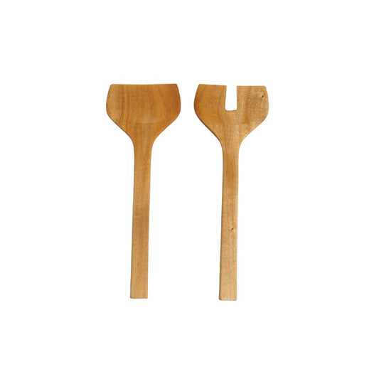 Kit posate per insalata legno