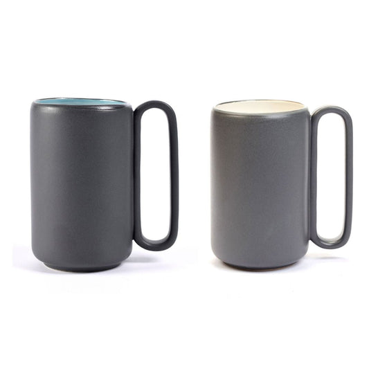 Mug grande Modern charcoal ceramica