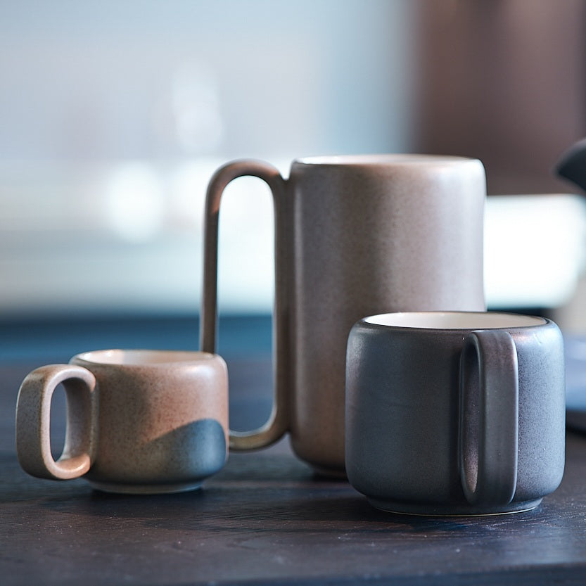 Mug piccola Modern gray ceramica