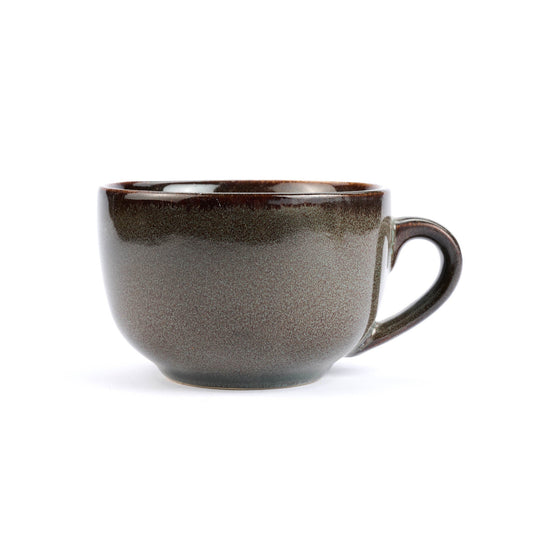 Tazza caffelatte Ribbed ceramica