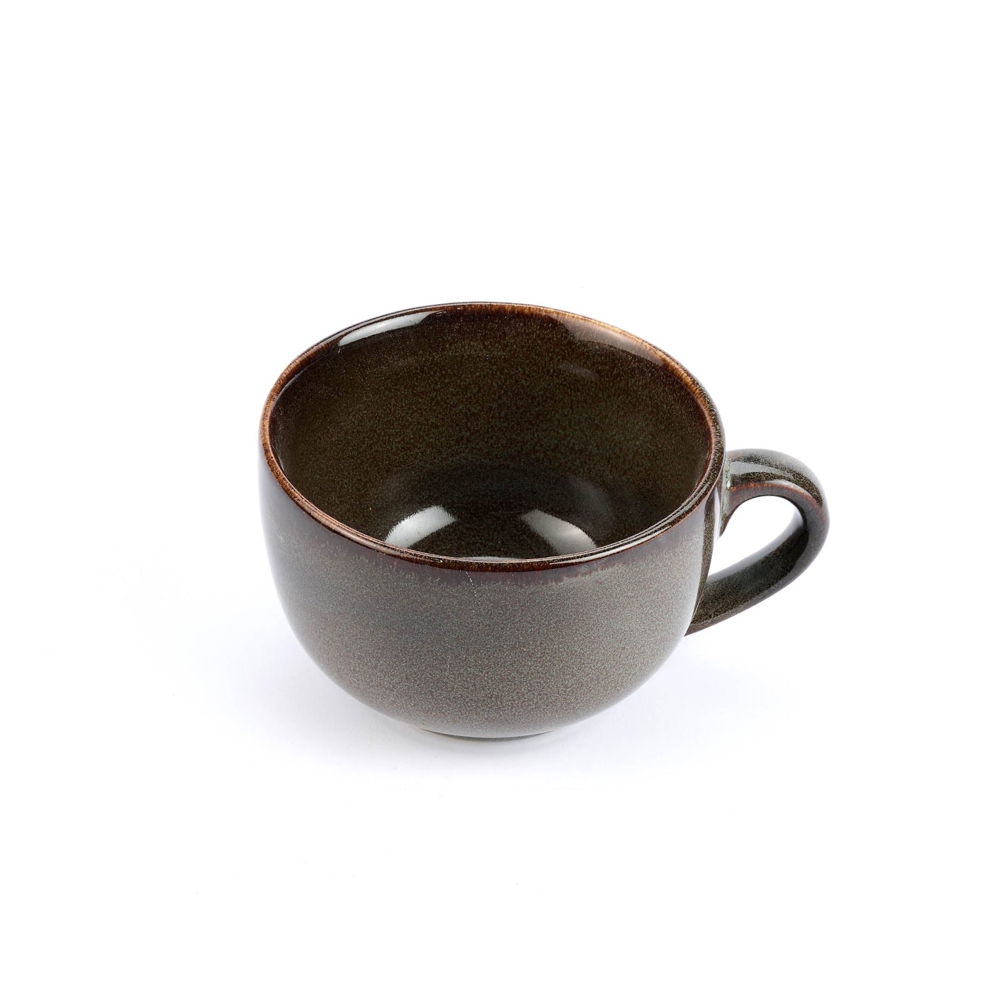 Tazza caffelatte Ribbed ceramica